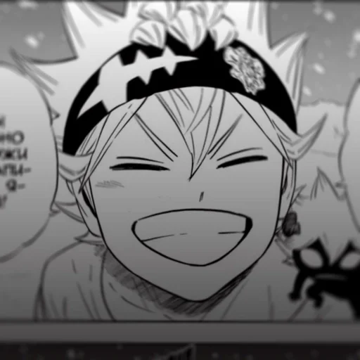 🍀 Стикер «Black clover» для Telegram