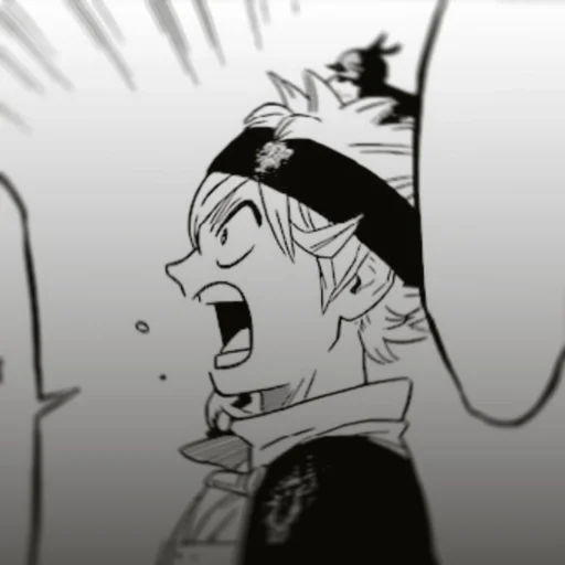🍀 Стикер «Black clover» для Telegram