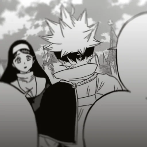 ☘️ Стикер «Black clover» для Telegram