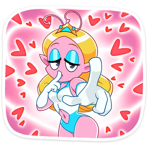 🥰 Стикер «Астер» для Telegram