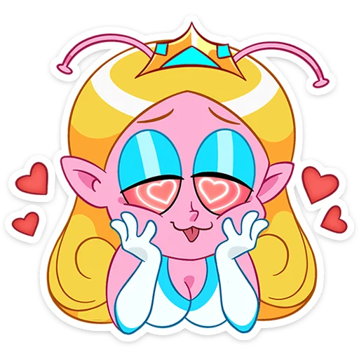 🥰 Стикер «Астер» для Telegram