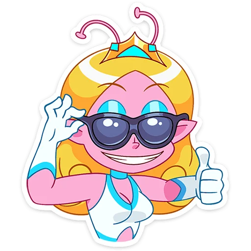 😎 Стикер «Астер» для Telegram