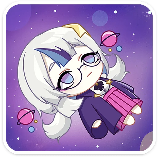 👩‍🚀 Стикер «Астерия» для Telegram
