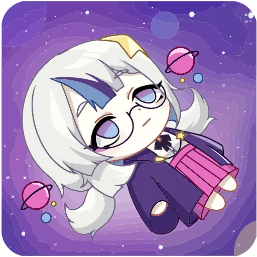 👩‍🚀 Эмодзи «Астерия» для Telegram