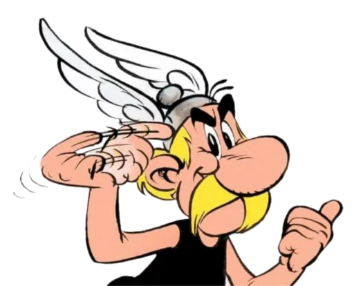 Стикерпак Asterix для Telegram