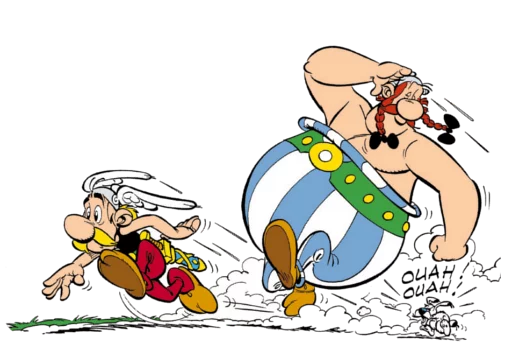 🏃 Стикер «Asterix» для Telegram