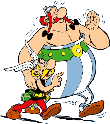 😐 Стикер «Asterix» для Telegram