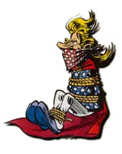 😶 Стикер «Asterix» для Telegram