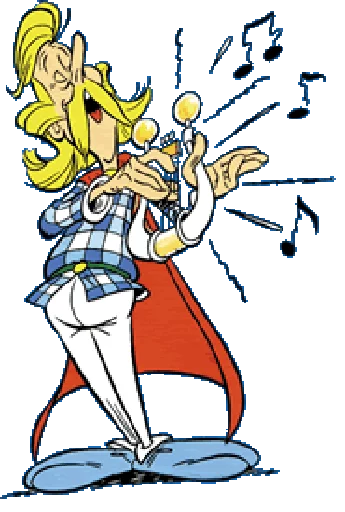🎤 Стикер «Asterix» для Telegram