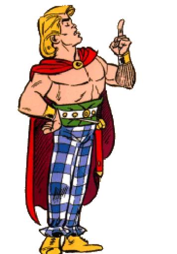☝ Стикер «Asterix» для Telegram
