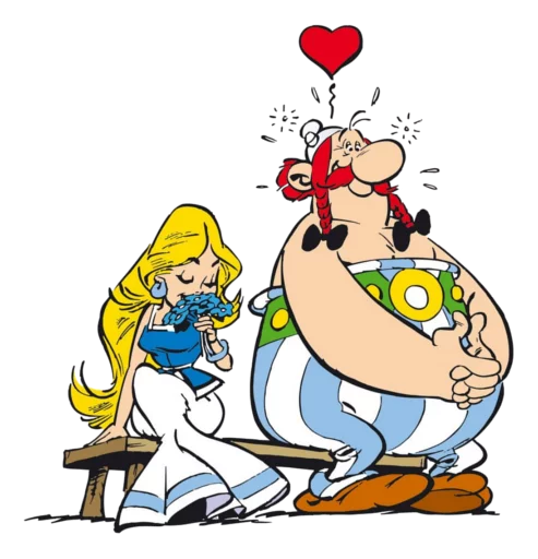 ❤ Стикер «Asterix» для Telegram