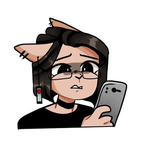😕 Стикер «Asteria cat» для Telegram