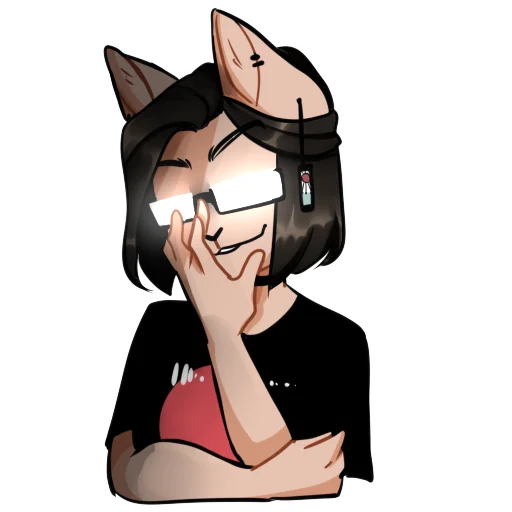 😈 Стикер «Asteria cat» для Telegram