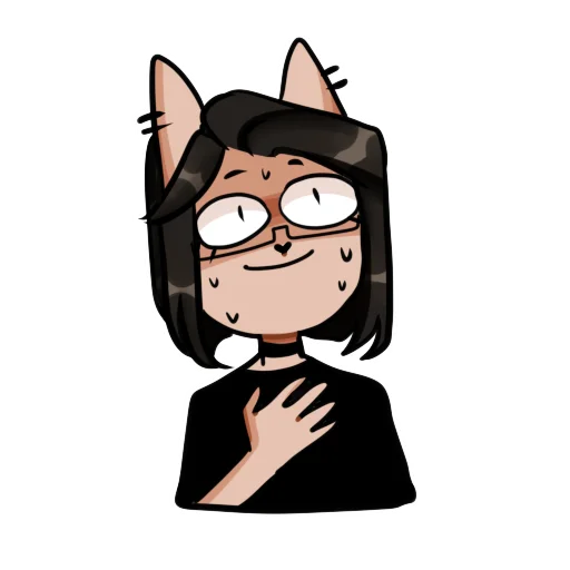 😧 Стикер «Asteria cat» для Telegram