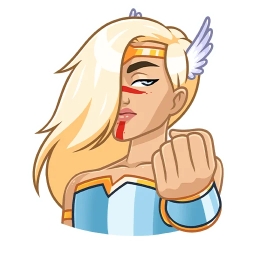 👊 Стикер «Астра» для Telegram