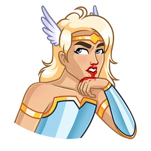👄 Стикер «Астра» для Telegram
