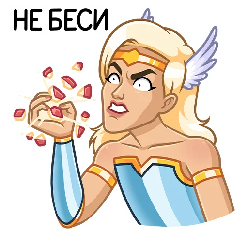 😡 Стикер «Астра» для Telegram