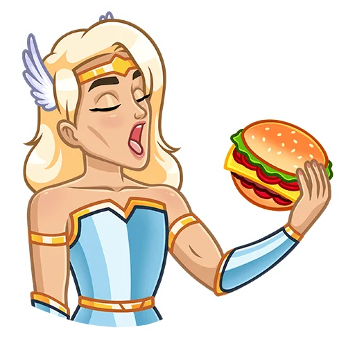 🍔 Стикер «Астра» для Telegram