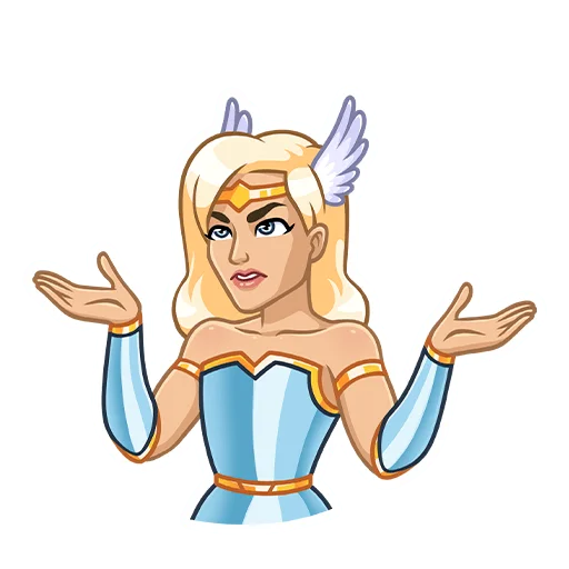 🤷‍♂️ Стикер «Астра» для Telegram