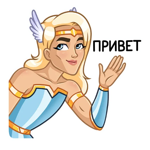 👋 Стикер «Астра» для Telegram