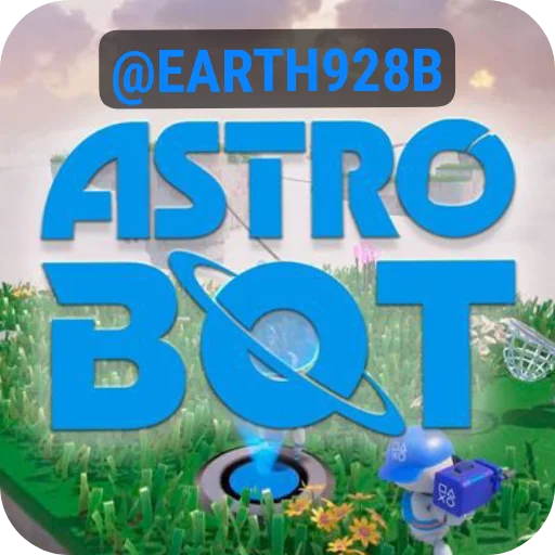 🌿 Стикер «Astro Bot» для Telegram