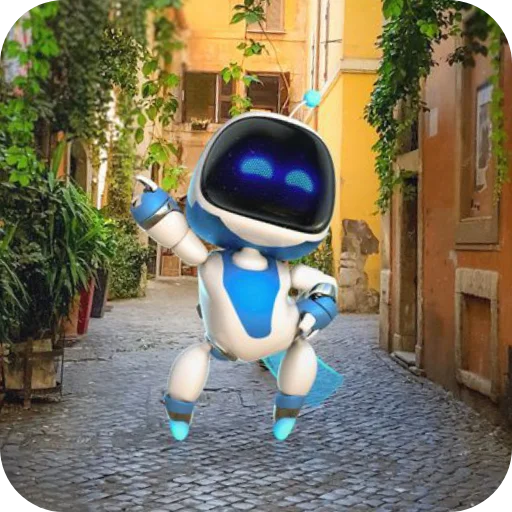 🔥 Стикер «Astro Bot» для Telegram