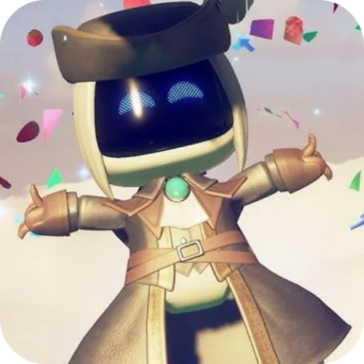 😊 Стикер «Astro Bot» для Telegram