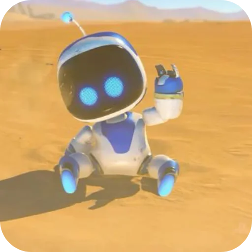 🏜 Стикер «Astro Bot» для Telegram