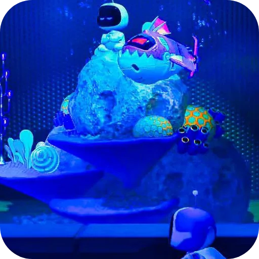 🟦 Стикер «Astro Bot» для Telegram