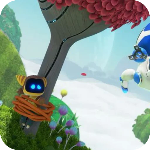 🤨 Стикер «Astro Bot» для Telegram