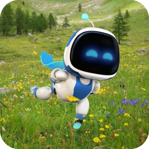 ☺ Стикер «Astro Bot» для Telegram