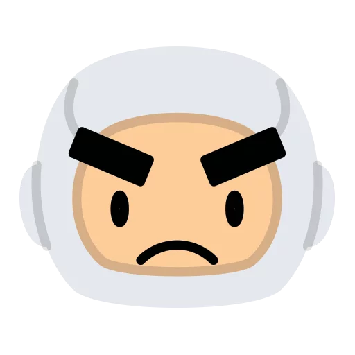 😣 Стикер «Astromoji» для Telegram