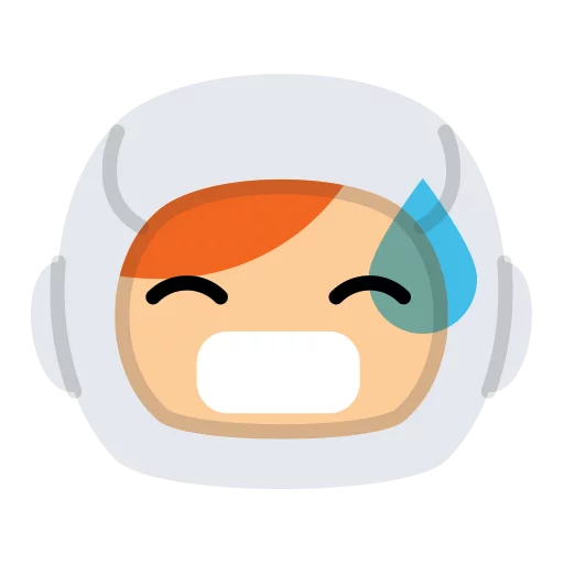 😓 Стикер «Astromoji» для Telegram