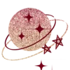 🌑 Эмодзи «Astro font» для Telegram