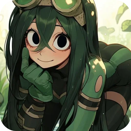 📖 Стикер «Asui Tsuyu» для Telegram