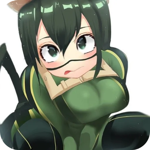 👄 Стикер «Asui Tsuyu» для Telegram