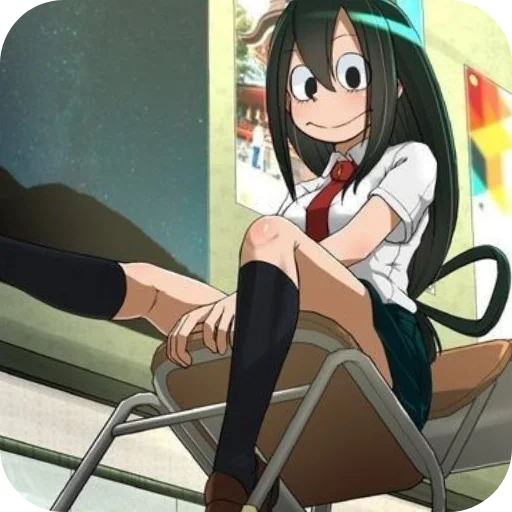 🪑 Стикер «Asui Tsuyu» для Telegram