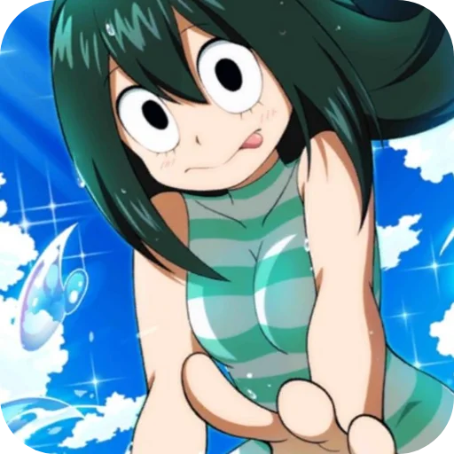 💇 Стикер «Asui Tsuyu» для Telegram