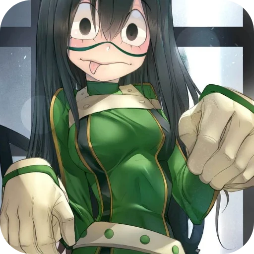 📖 Стикер «Asui Tsuyu» для Telegram