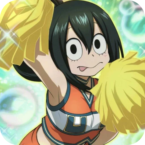 👄 Стикер «Asui Tsuyu» для Telegram