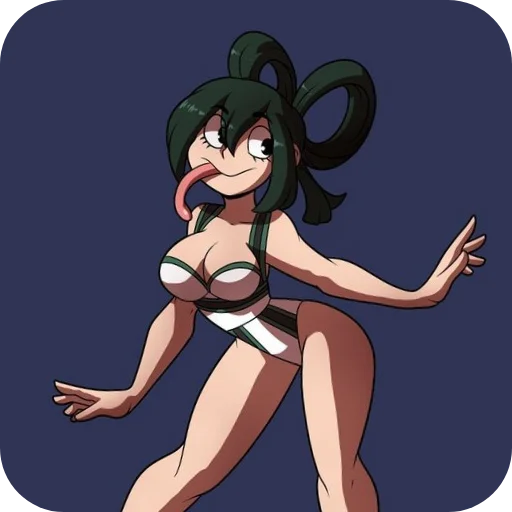 🪑 Стикер «Asui Tsuyu» для Telegram