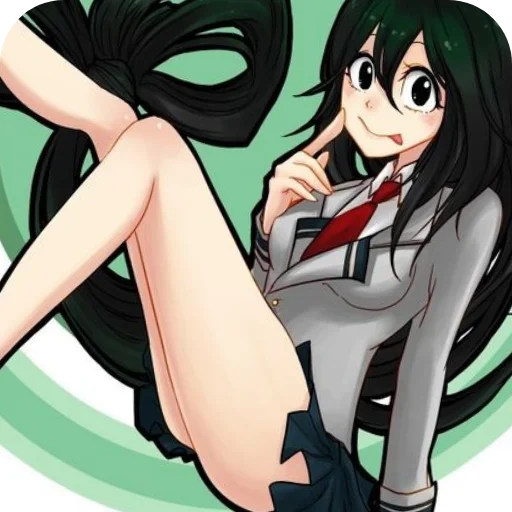 🪑 Стикер «Asui Tsuyu» для Telegram