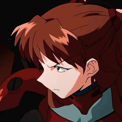 😑 Стикер «Asuka Langley Emotions 2» для Telegram