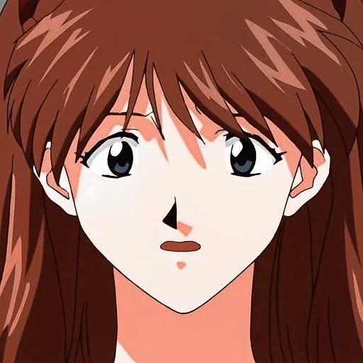 😧 Стикер «Asuka Langley Emotions 2» для Telegram