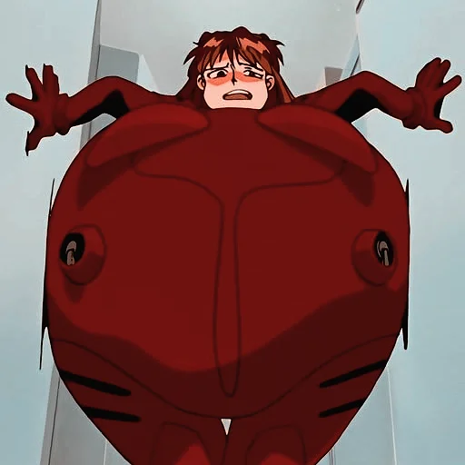 😫 Стикер «Asuka Langley Emotions 2» для Telegram