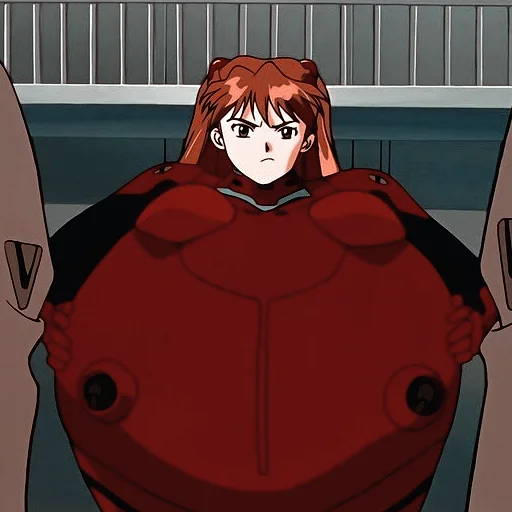 😠 Стикер «Asuka Langley Emotions 2» для Telegram