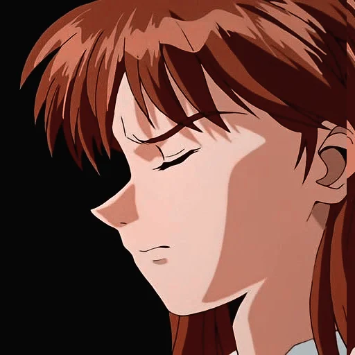 ☹️ Стикер «Asuka Langley Emotions 2» для Telegram