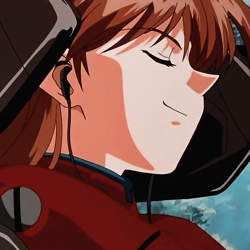 🎧 Стикер «Asuka Langley Emotions 2» для Telegram