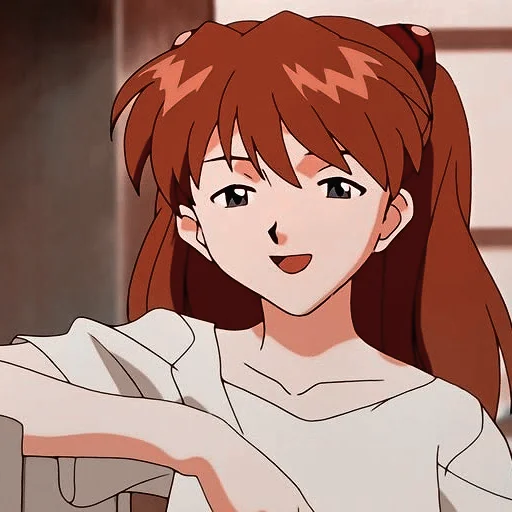 😏 Стикер «Asuka Langley Emotions 2» для Telegram