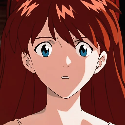 😧 Стикер «Asuka Langley Emotions 2» для Telegram